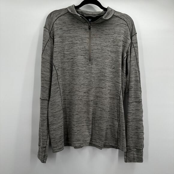 Kuhl Other - Kuhl Pullover Shirt Mens XL Gray Half Zip Long Sleeve Outdoor Performance 3118